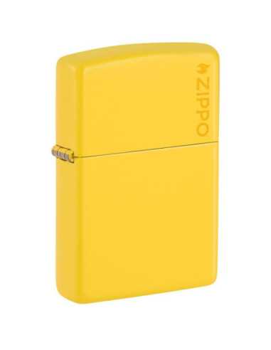 Zippo 46019ZL Sunflower med Zippo Logo - Gul...