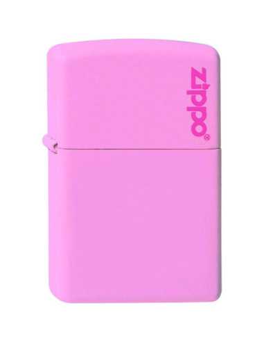 Zippo 238ZL PINK MATTE med Zippo logo - Zippo...